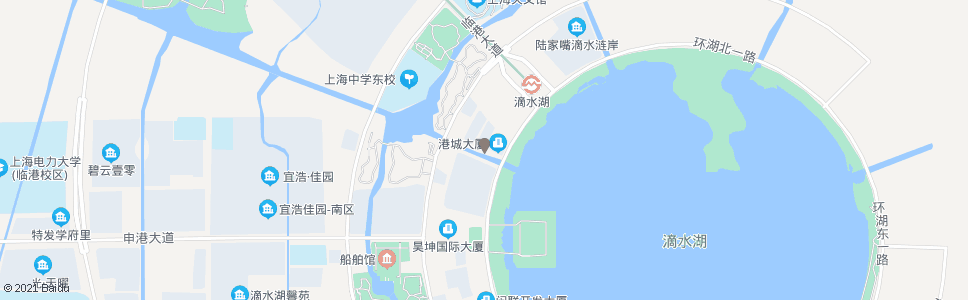 上海北绿丽港路_公交站地图_上海公交_妙搜公交查询2024