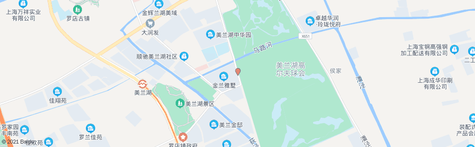 上海抚远路美兰湖路_公交站地图_上海公交_妙搜公交查询2024