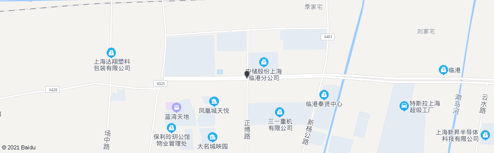 上海正博路两港西大道_公交站地图_上海公交_妙搜公交查询2024