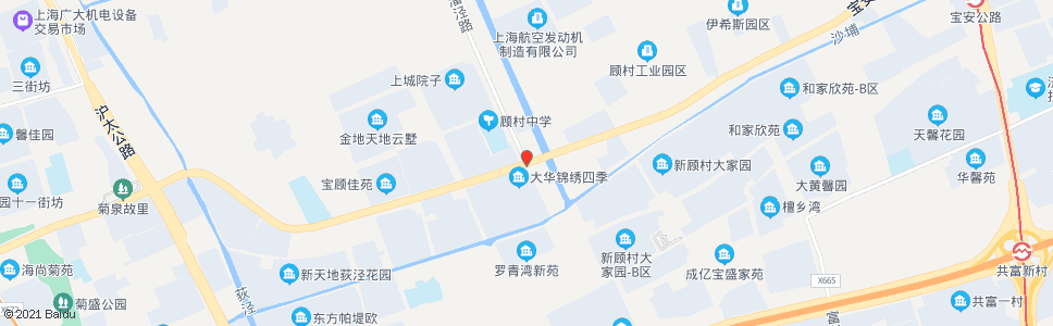 上海潘泾路宝安公路_公交站地图_上海公交_妙搜公交查询2025