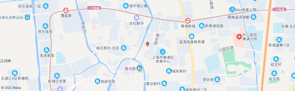 上海青赵公路青安路(庆华小学)_公交站地图_上海公交_妙搜公交查询2024