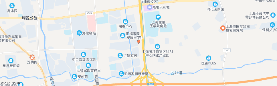 上海周秀路沈梅东路_公交站地图_上海公交_妙搜公交查询2024