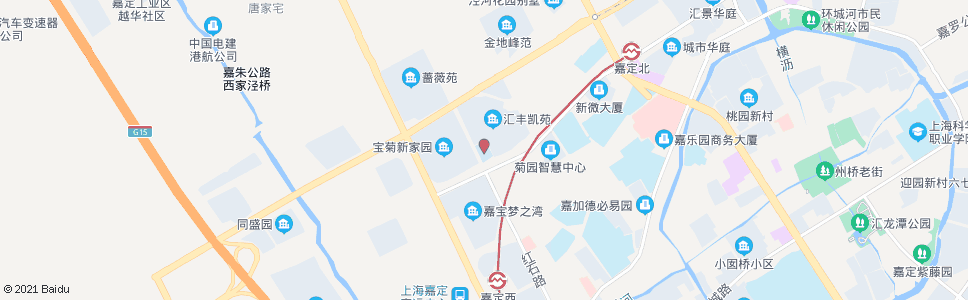 上海红石路胜竹路(红石幼儿园)_公交站地图_上海公交_妙搜公交查询2024