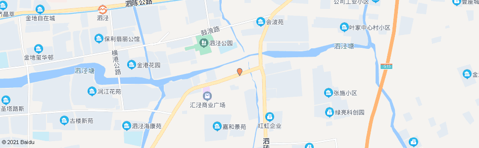 上海沪松公路张泾路_公交站地图_上海公交_妙搜公交查询2024