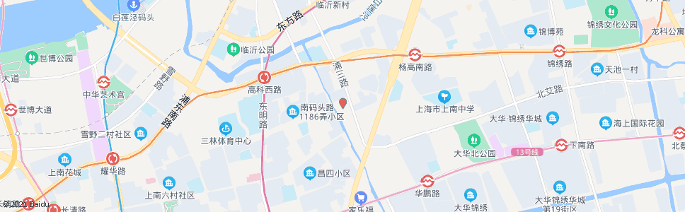 上海六里生活区_公交站地图_上海公交_妙搜公交查询2024