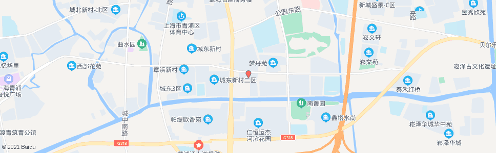 上海青湖路外青松公路(晨兴公寓)_公交站地图_上海公交_妙搜公交查询2024