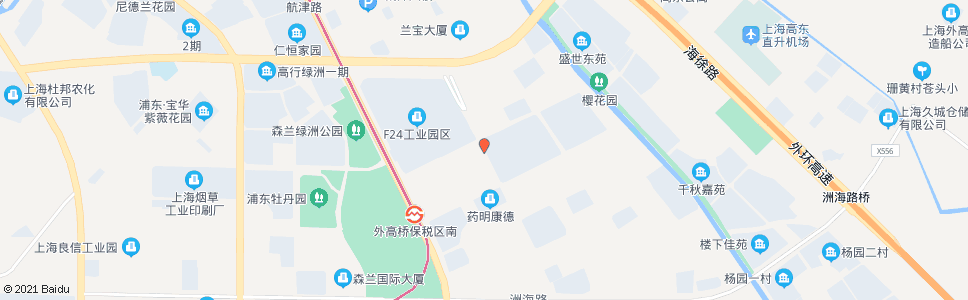 上海富特中路意威路_公交站地图_上海公交_妙搜公交查询2024