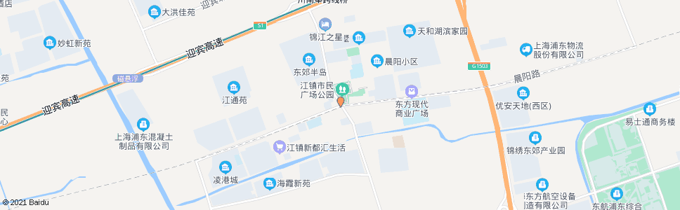 上海晨阳路川南奉公路_公交站地图_上海公交_妙搜公交查询2024