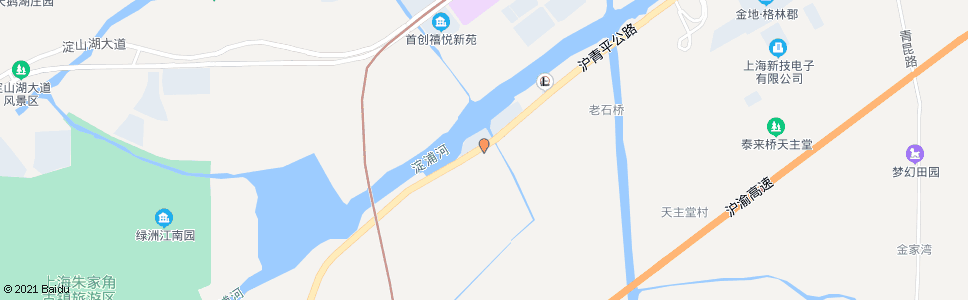 上海沪青平公路张家路(招呼站)_公交站地图_上海公交_妙搜公交查询2024