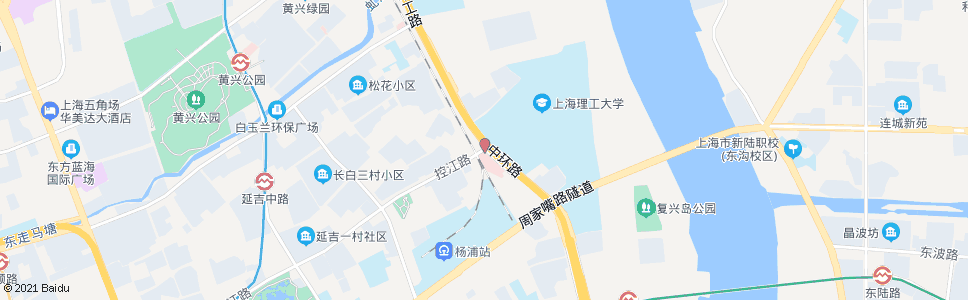 上海营口路控江路_公交站地图_上海公交_妙搜公交查询2024