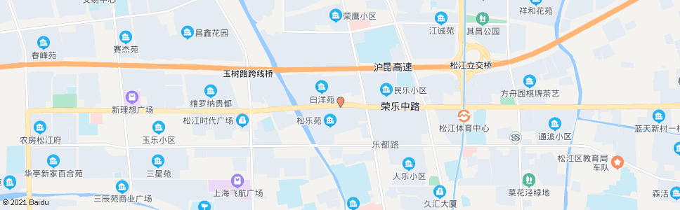 上海荣乐路西林路_公交站地图_上海公交_妙搜公交查询2024