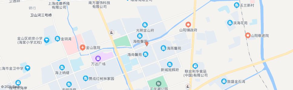 上海龙皓路海盛路_公交站地图_上海公交_妙搜公交查询2024