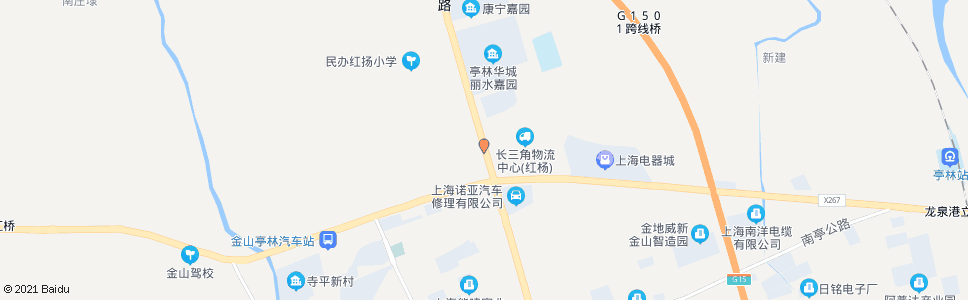 上海车亭公路亭枫公路(招呼站)_公交站地图_上海公交_妙搜公交查询2024