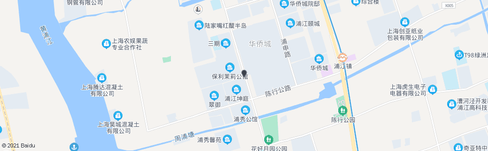 上海浦锦路江桐南路_公交站地图_上海公交_妙搜公交查询2024