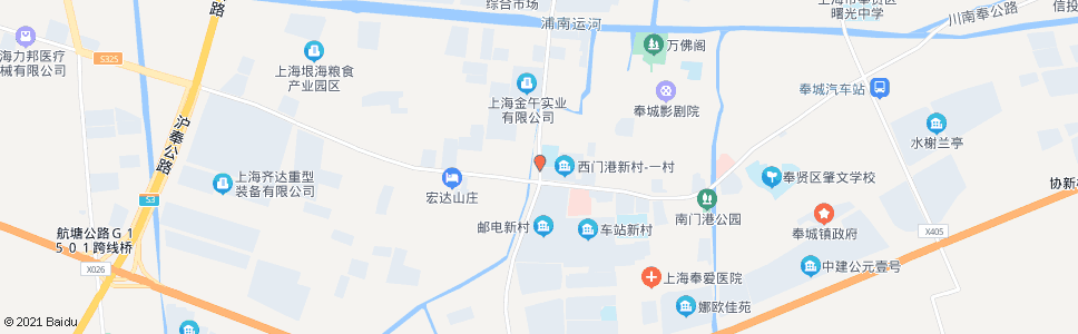 上海新川南奉公路_公交站地图_上海公交_妙搜公交查询2024