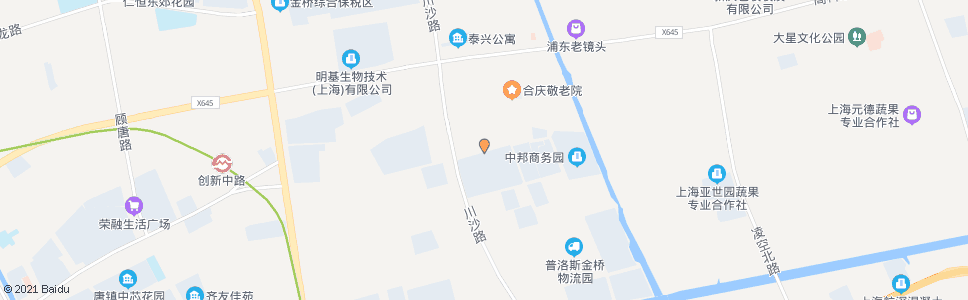 上海创业路利枝路_公交站地图_上海公交_妙搜公交查询2024