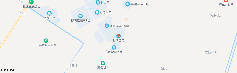 上海裕鸿佳苑东门_公交站地图_上海公交_妙搜公交查询2024