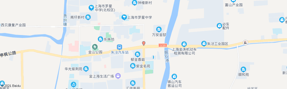 上海沈浦泾路_公交站地图_上海公交_妙搜公交查询2024