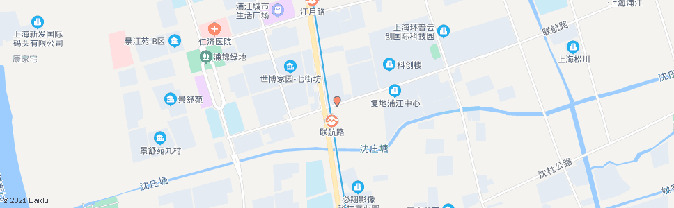 上海浦星公路联航路_公交站地图_上海公交_妙搜公交查询2024