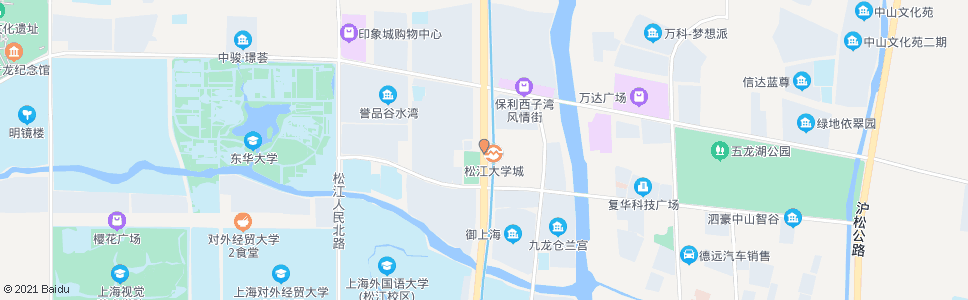 上海嘉松公路梅家浜路_公交站地图_上海公交_妙搜公交查询2024