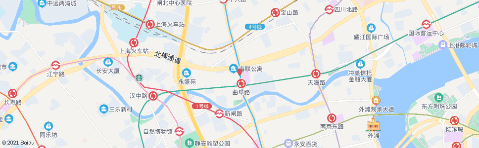 上海西藏北路蒙古路_公交站地图_上海公交_妙搜公交查询2024
