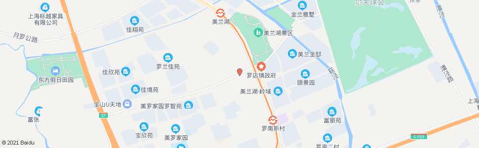 上海沪太公路美兰湖路_公交站地图_上海公交_妙搜公交查询2024
