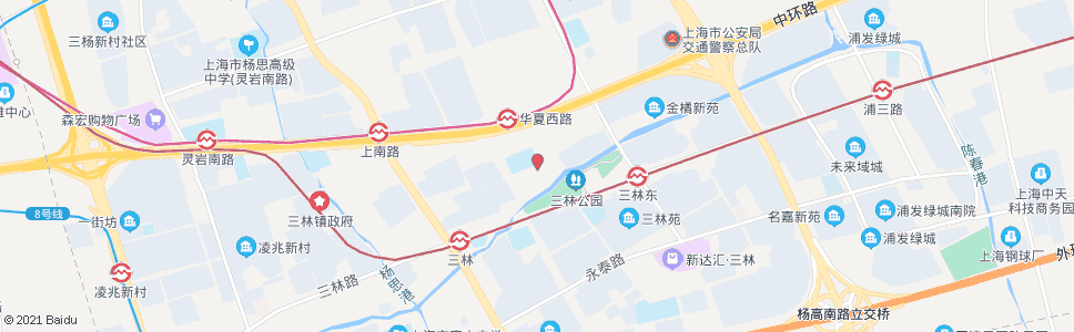 上海尚博路云台路_公交站地图_上海公交_妙搜公交查询2024