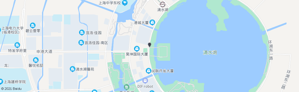 上海环湖西一路申港大道_公交站地图_上海公交_妙搜公交查询2024