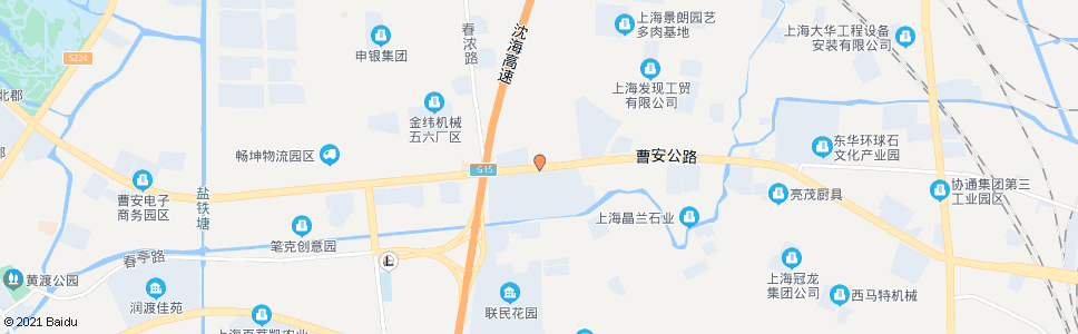 上海曹安路联西路_公交站地图_上海公交_妙搜公交查询2025