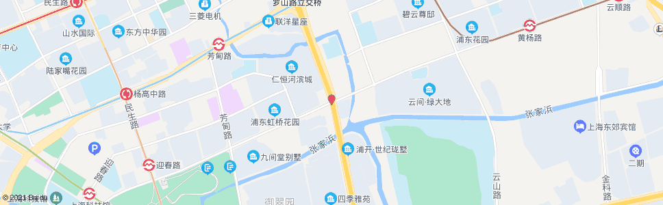 上海罗山路锦绣路_公交站地图_上海公交_妙搜公交查询2024