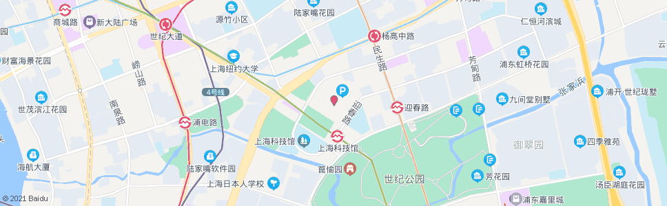 上海新区办公中心_公交站地图_上海公交_妙搜公交查询2024