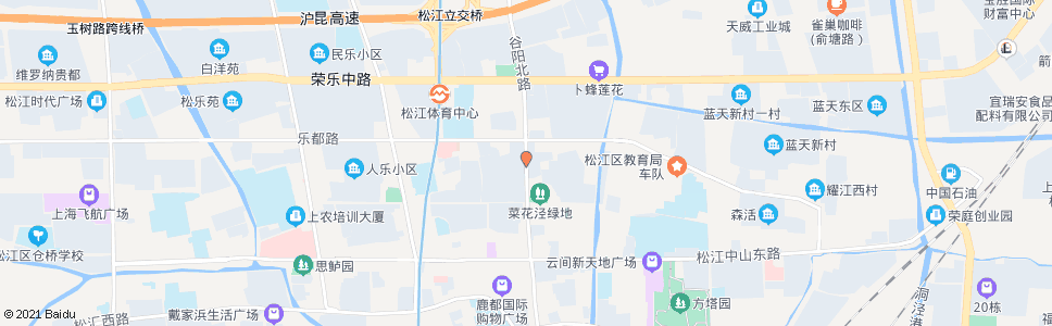 上海乐都路谷阳北路_公交站地图_上海公交_妙搜公交查询2024