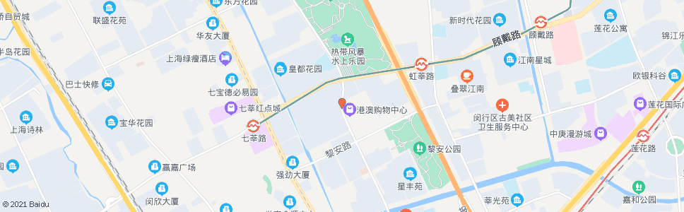 上海顾戴路水清路_公交站地图_上海公交_妙搜公交查询2024