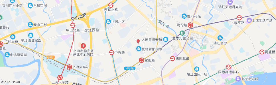 上海鸿兴路临山路_公交站地图_上海公交_妙搜公交查询2025