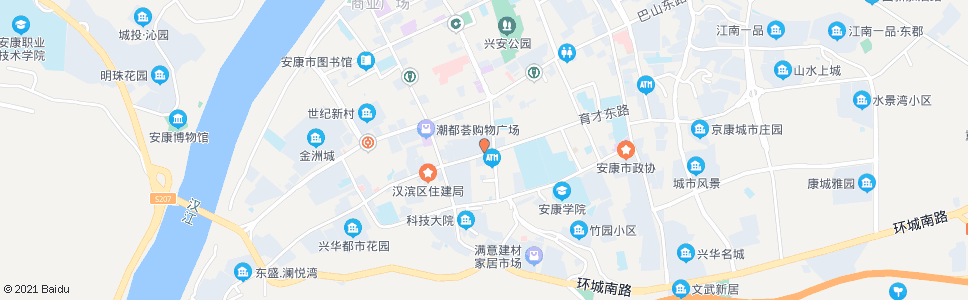 安康卫校_公交站地图_安康公交_妙搜公交查询2024