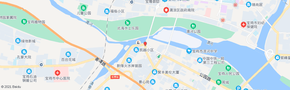 宝鸡广元路口_公交站地图_宝鸡公交_妙搜公交查询2024