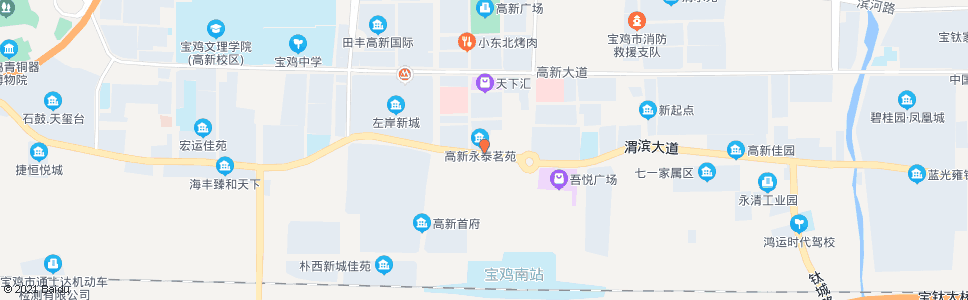 宝鸡下马营_公交站地图_宝鸡公交_妙搜公交查询2024
