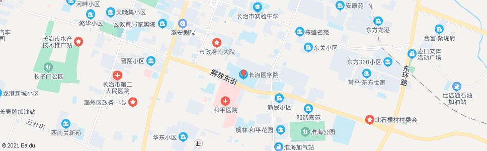 长治医学院_公交站地图_长治公交_妙搜公交查询2024