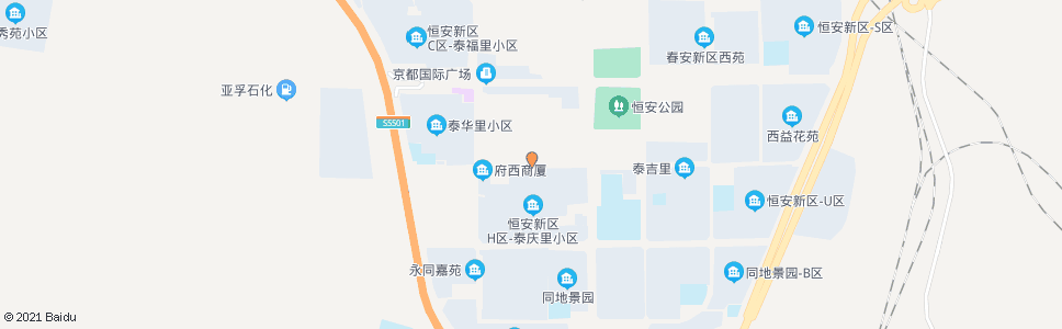 大同泰乐里小区南门(F区南门)_公交站地图_大同公交_妙搜公交查询2024