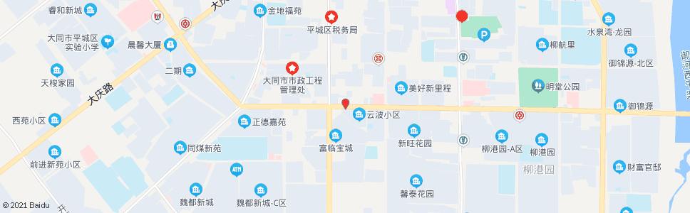 大同南环路魏都大道口_公交站地图_大同公交_妙搜公交查询2024