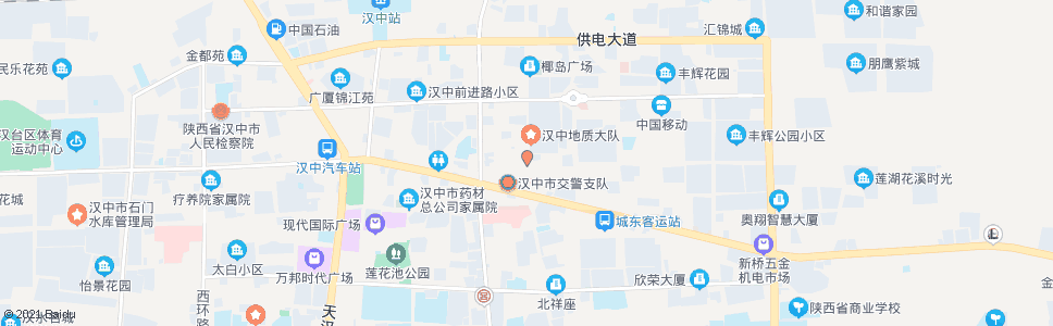 汉中教育学院_公交站地图_汉中公交_妙搜公交查询2024