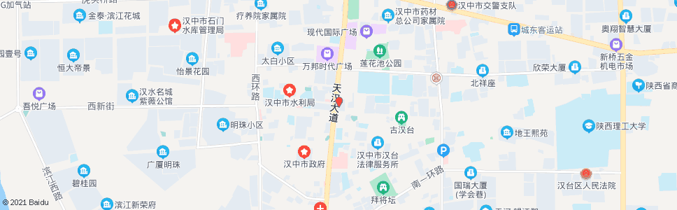 汉中石狮大酒店_公交站地图_汉中公交_妙搜公交查询2024