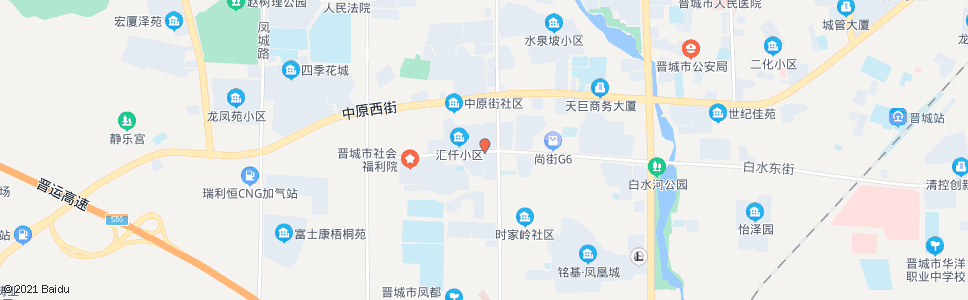 晋城汇迁小区_公交站地图_晋城公交_妙搜公交查询2025