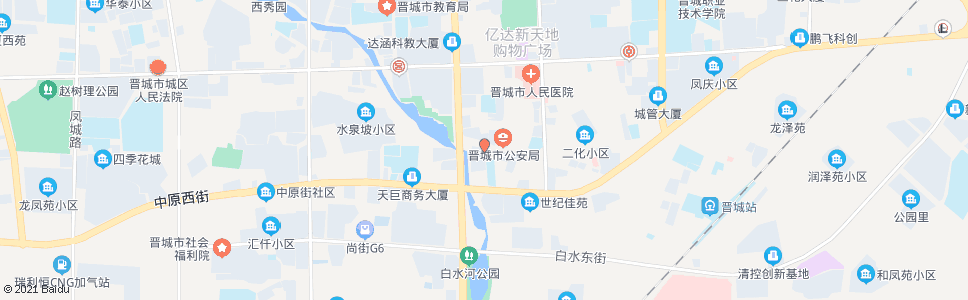 晋城职业一中_公交站地图_晋城公交_妙搜公交查询2025