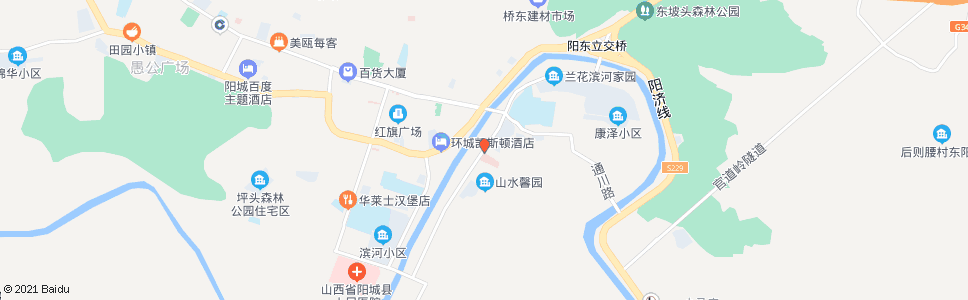 晋城市二院_公交站地图_晋城公交_妙搜公交查询2025