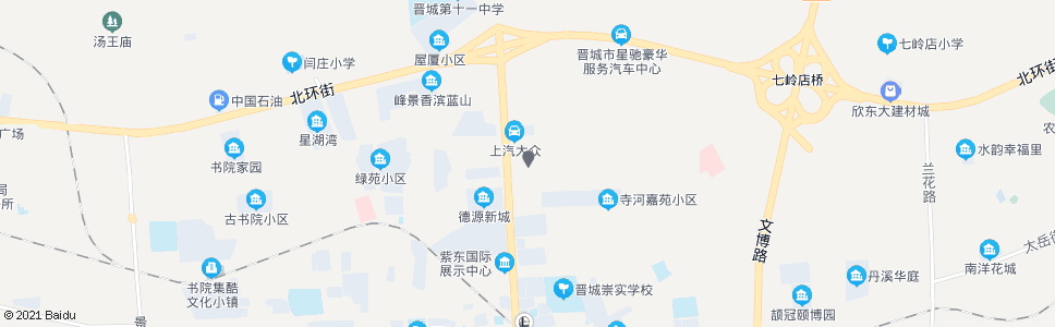 晋城城区中医院_公交站地图_晋城公交_妙搜公交查询2025