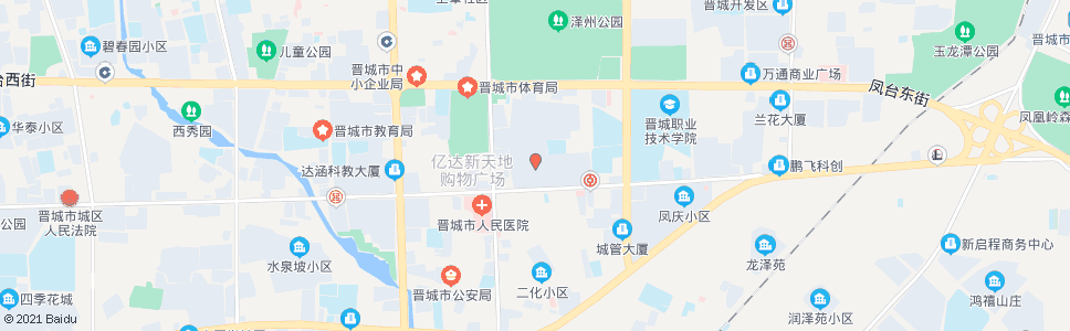 晋城凤鸣小区_公交站地图_晋城公交_妙搜公交查询2025