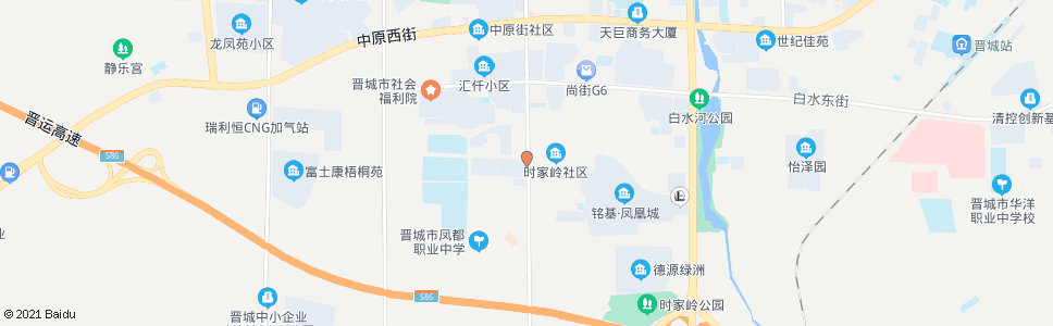 晋城晋城三中_公交站地图_晋城公交_妙搜公交查询2025