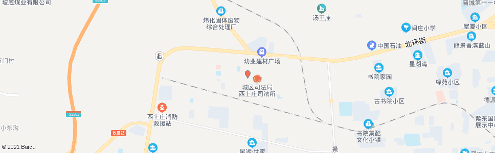 晋城西上庄村_公交站地图_晋城公交_妙搜公交查询2025