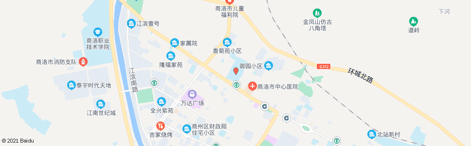 商洛二中_公交站地图_商洛公交_妙搜公交查询2024